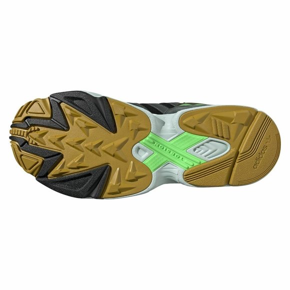 Adidas Originals Yung 96 Core Black Ivy Green Ochre Mens Sneakers F35018 - Picture 4 of 4